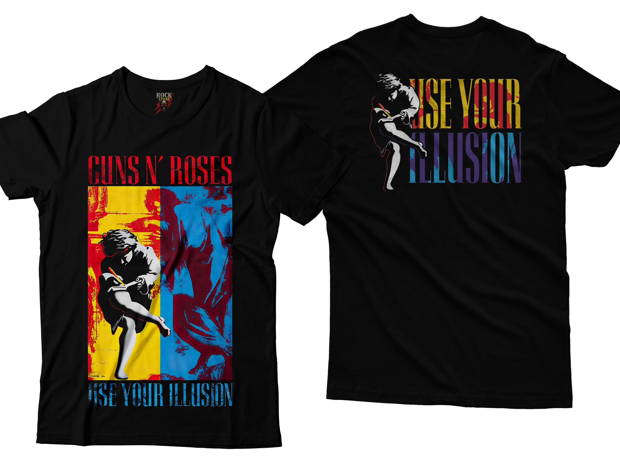 Camiseta Estampada - Use Your Ilusion